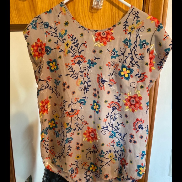 Lily White Tops - Lily White Babydoll Blouse